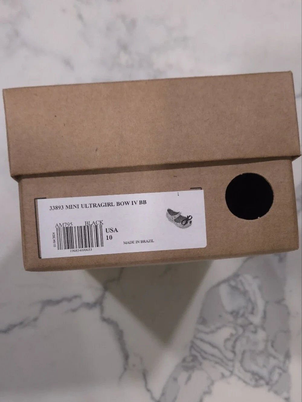 Mini Melissa ULTRA GIRL BOW In Black